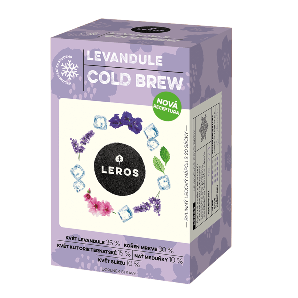 Levandule Cold brew čaj 20g Leros